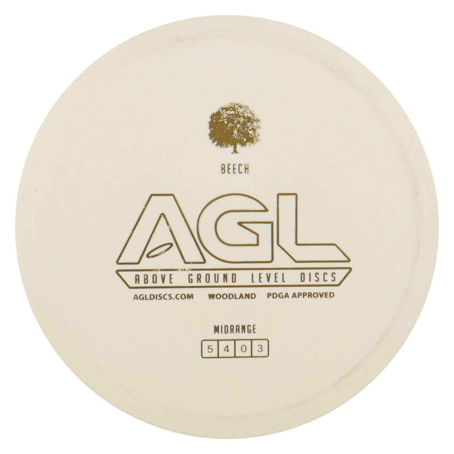 AGL Disc Golf Woodland Glow Beech Midrange Disc 5/2/0/3 - Choose Exact