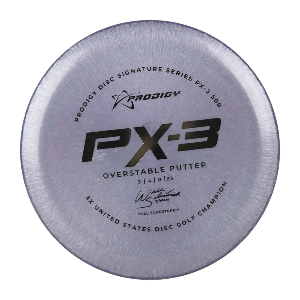 Prodigy Disc Golf PX-3 500 Schusterick 2022 Signature Putter 3/4/0/2.5 - Choose Exact Disc