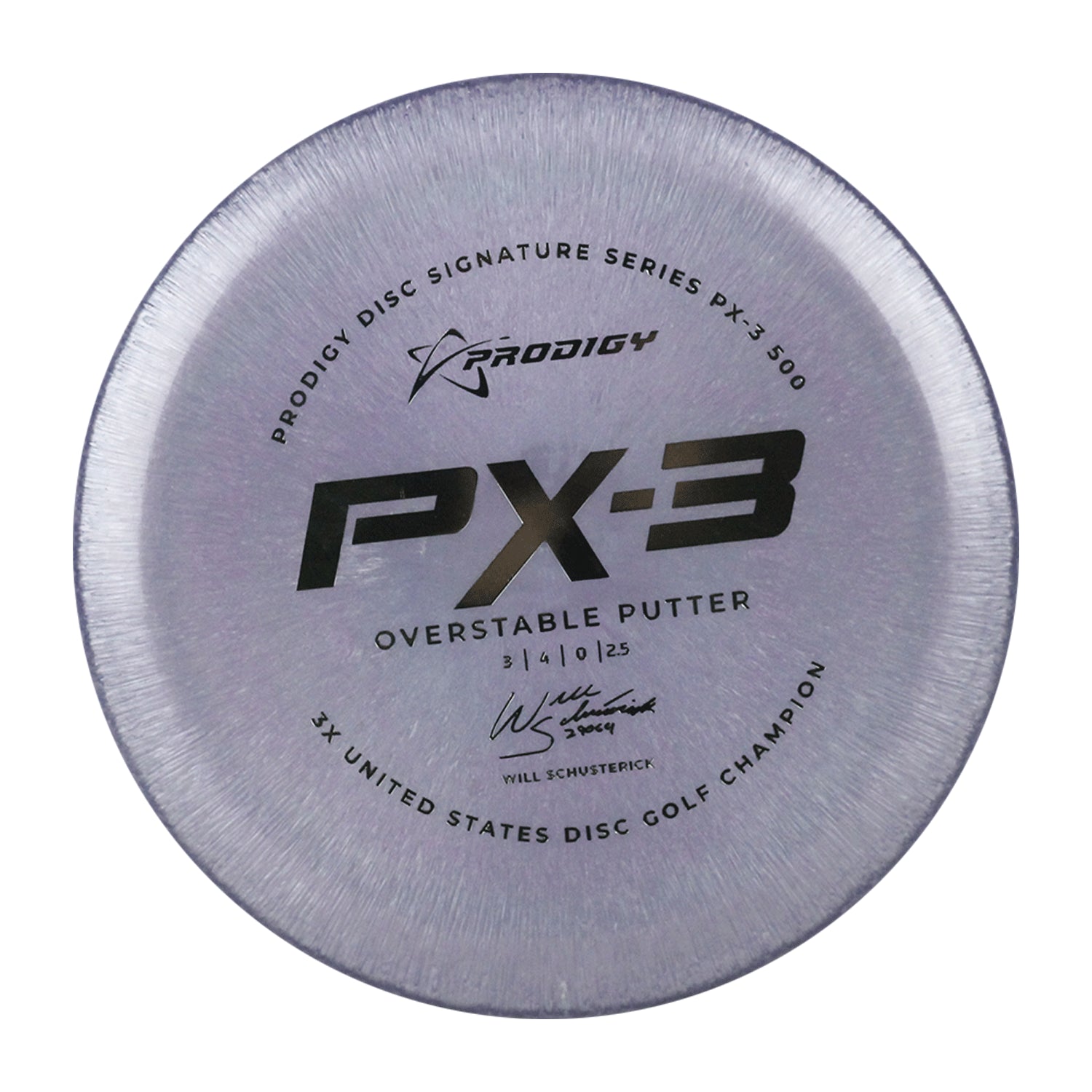 Prodigy Disc Golf PX-3 500 Schusterick 2022 Signature Putter 3/4/0/2.5 - Choose Exact Disc