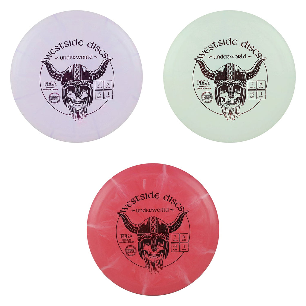 Westside Disc Golf Fairway Driver Origio Burst Underworld 7/6/-3/1 - Choose Exact