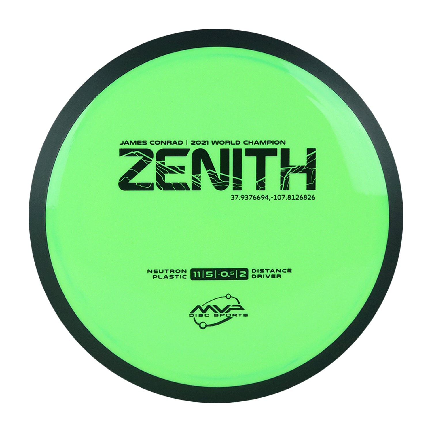 MVP Disc Golf James Conrad Neutron Zenith Distance Driver 11/5/-0.5/2 - Choose Exact Disc