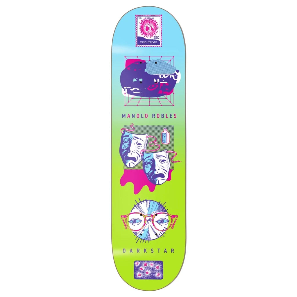 Darkstar Skateboard Premium Complete Manolo New Abnormal 8.0" w/ Independent Satori Upgrade