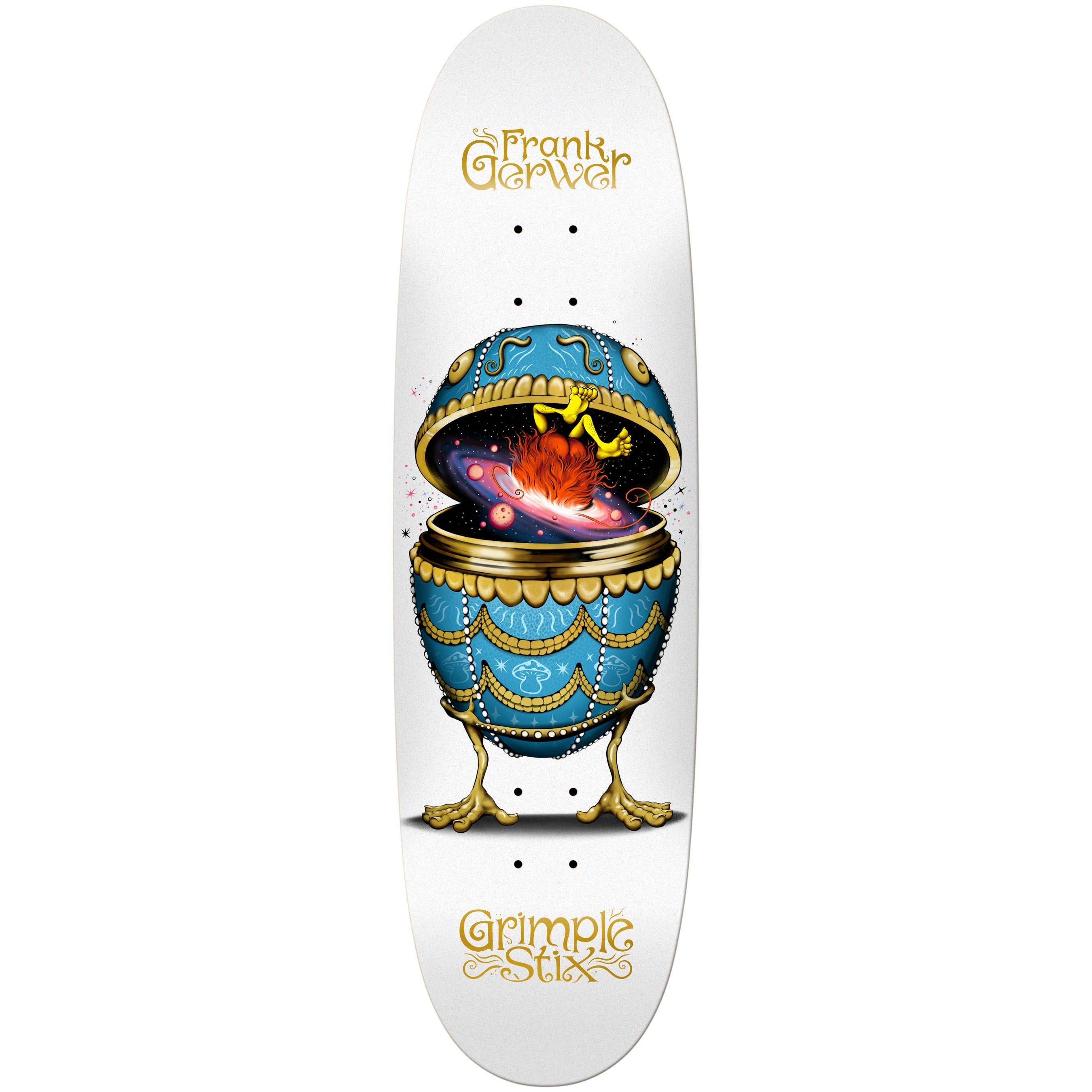 Anti Hero Skateboard Complete Gerwer Grimplstix Fab Egg 9.1" x 32"