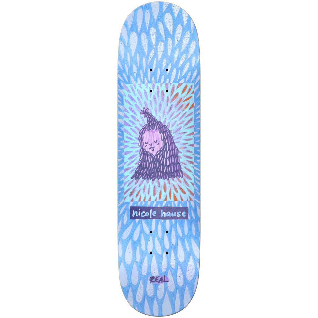 Real Skateboard Deck Nicole Hause Echoes by Nora True Fit 8.25" x 31.5"