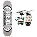 Real Skateboard Complete Classic Oval True Mid Grey 7.75" x 29.5"