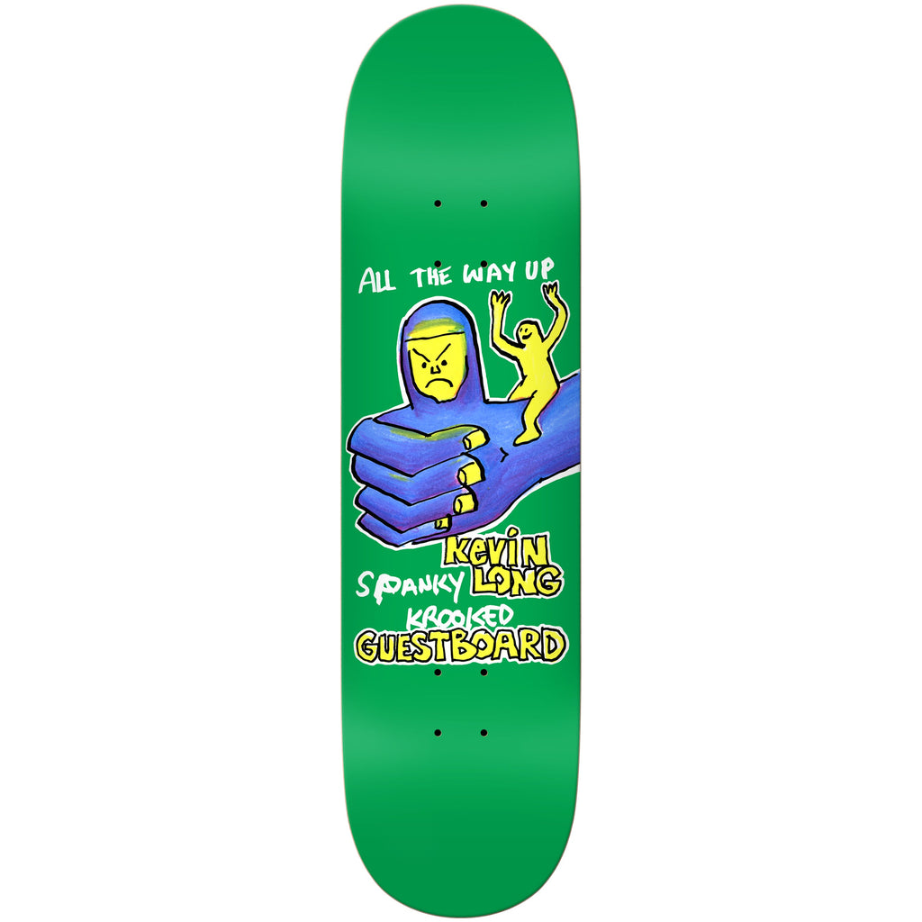 Krooked Skateboard Deck Spanky Guest True Fit 8.25" x 31.5"
