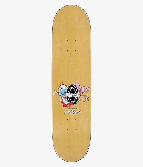 Almost Premium Skateboard Dilo Ren and Stimpy 8.375" Independent Satori Upgrade