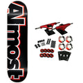 Almost Skateboard Complete Outliner Black 8.25" x 32.1"