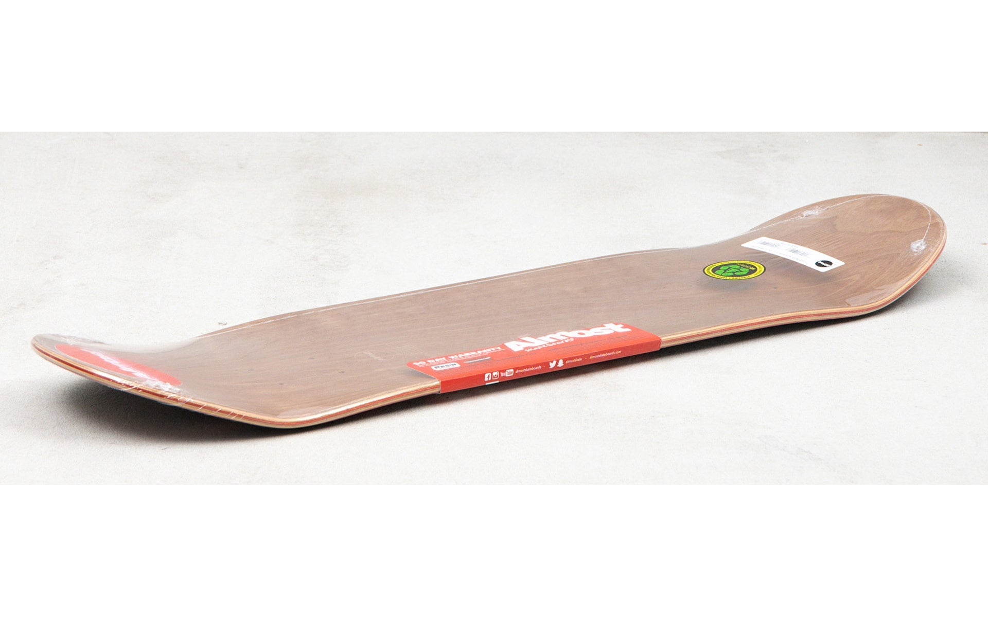 Almost Skateboard Complete Outliner White 8.0" x 31.6"