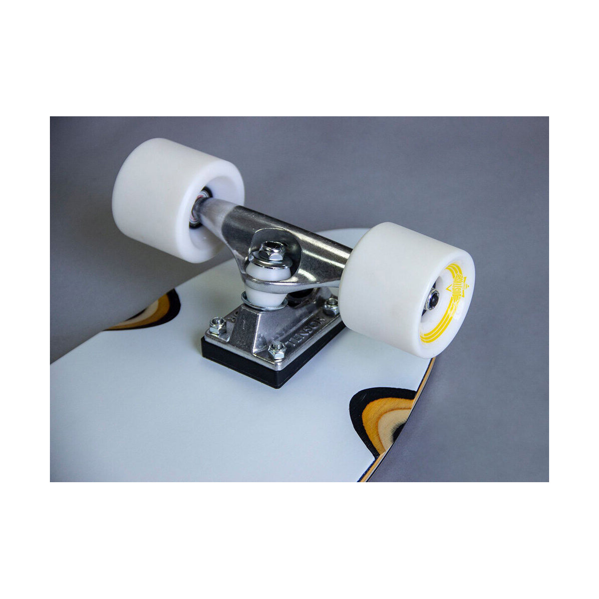 Dusters California Skateboard Cruiser Flames 7.9" x 31" Built in Bottle Opener