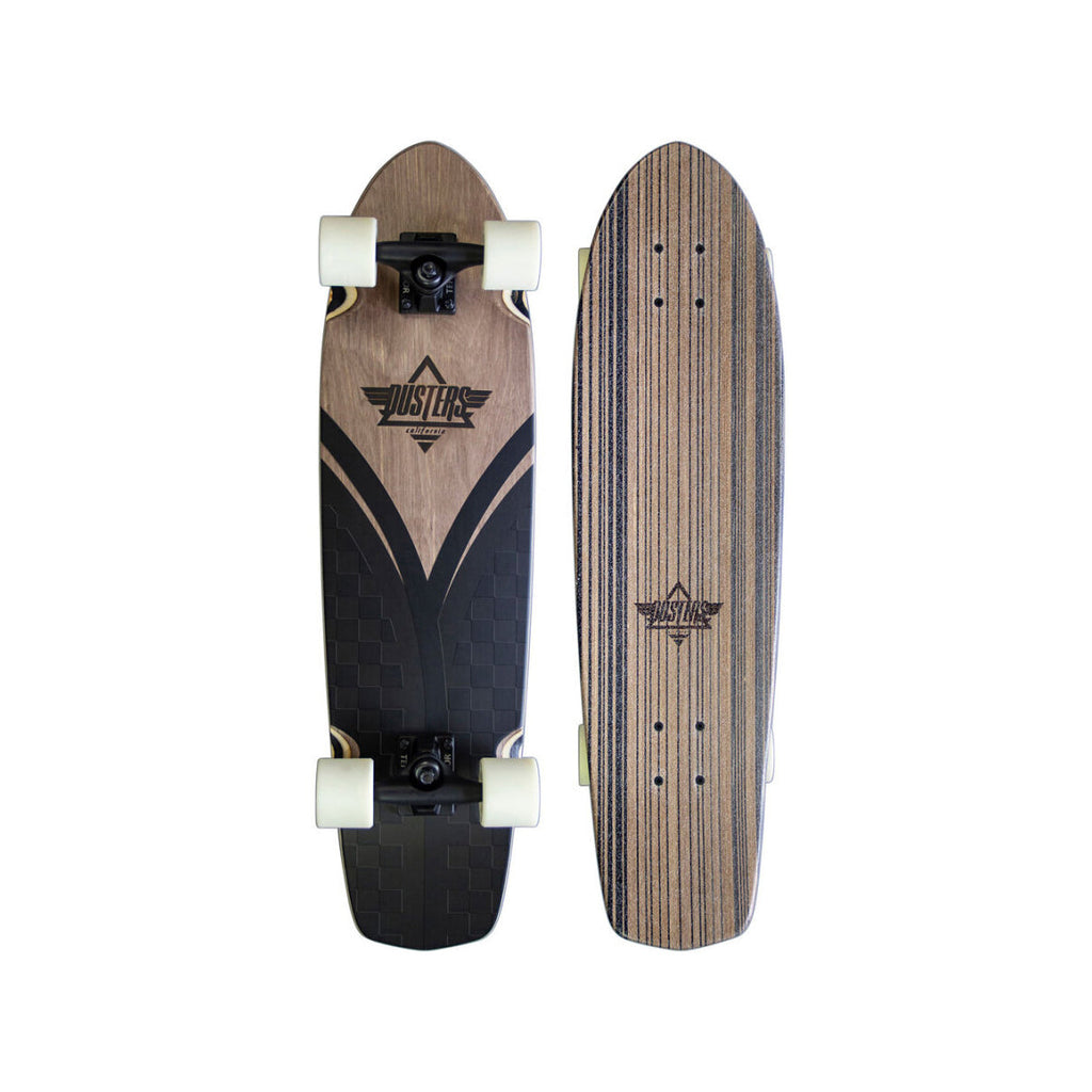 Dusters California Skateboard Cruiser Flashback 7.9" x 31" Custom V-Ply Construction