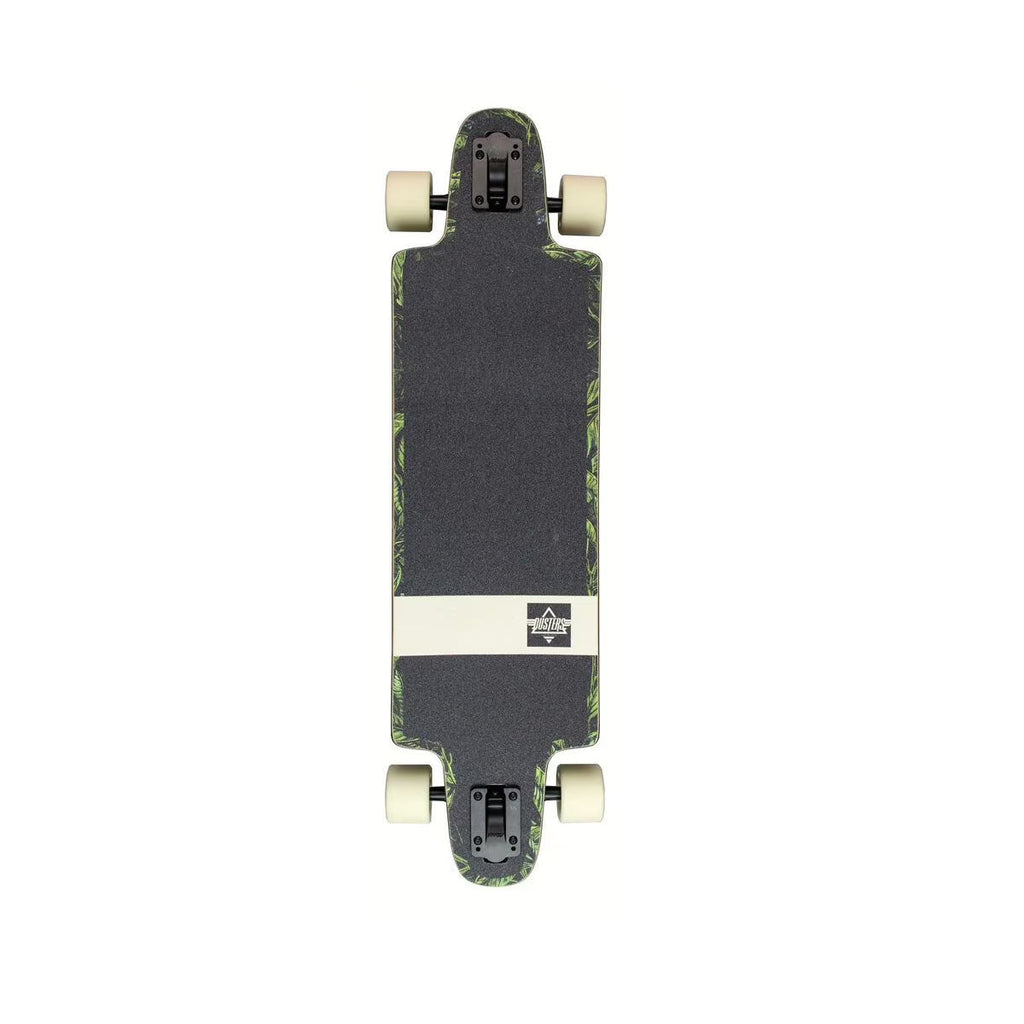 Dusters California Longboard Harvest Drop Through 9.5" x 36" Green/Orange