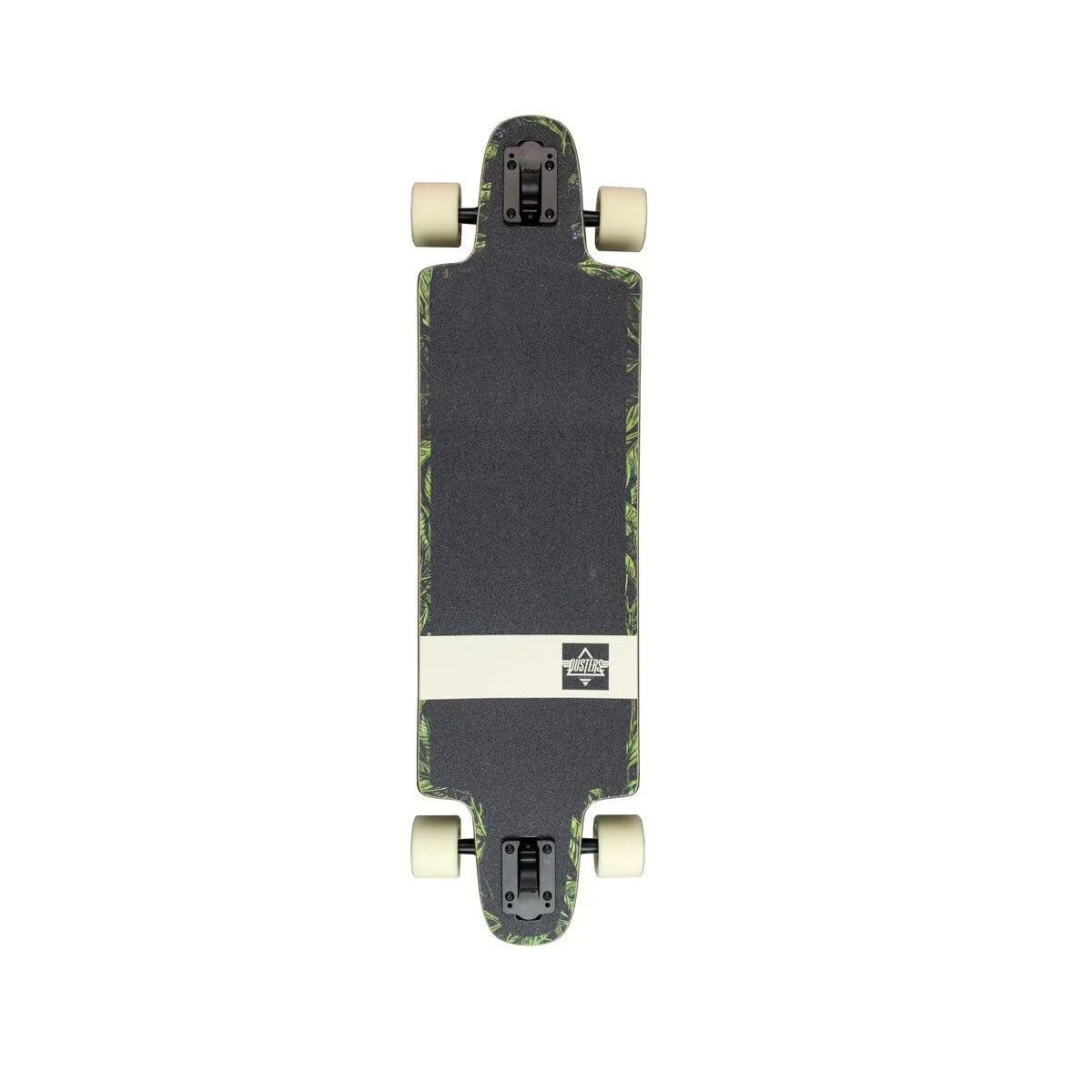 Dusters California Longboard Harvest Drop Through 9.5" x 36" Green/Orange