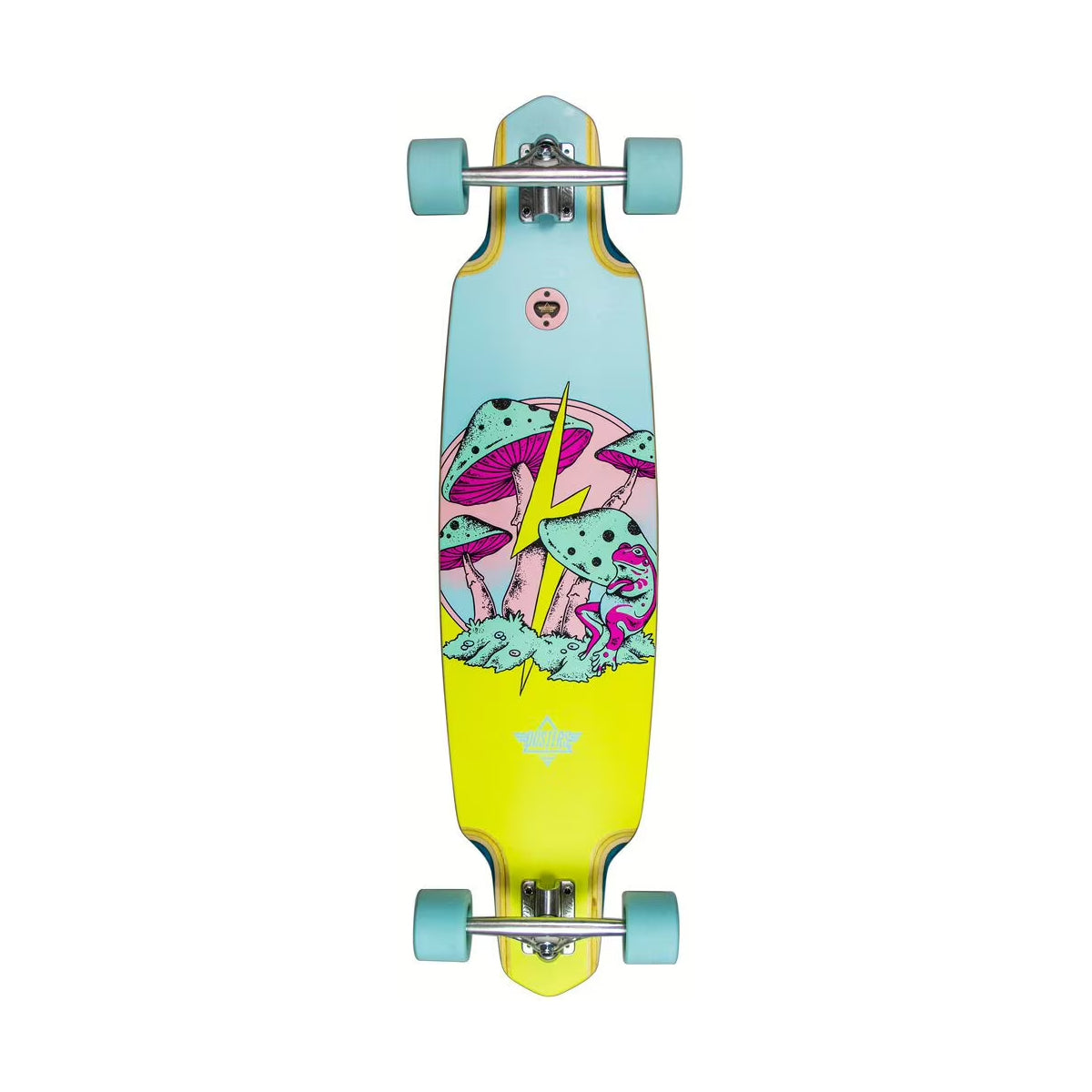 Dusters California Longboard Fungi Symmetrical 9.125" x 38" Built in Bottle Opener