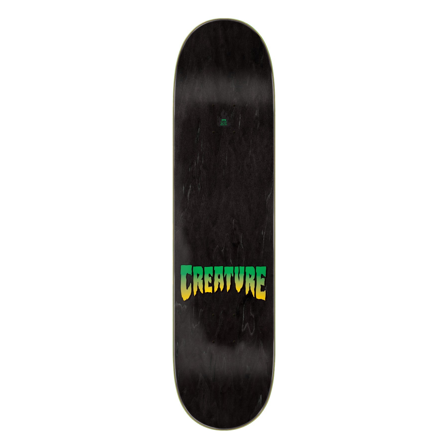 Creature Skateboard Complete Logo Purple 7.5" x 30.6"