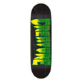 Creature Skateboard Deck Logo Spray Stumps Black 9.0" x 32.15"