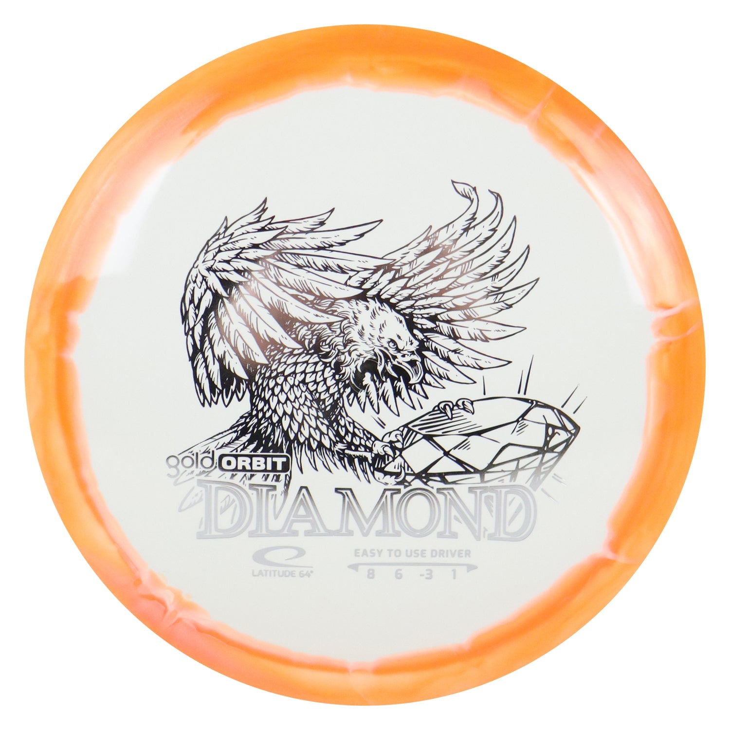 Latitude 64 Disc Golf Gold Orbit Diamond Fairway Driver 8/6/-3/1 - Chosse Exact Disc