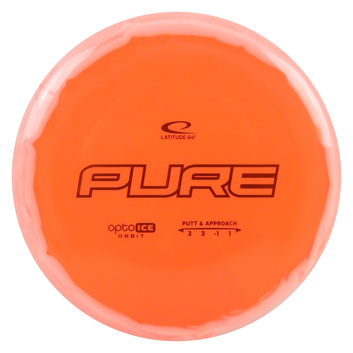 Latitude 64 Disc Golf Opto-Ice Orbit Pure Putter 3/3/-1/1 - Choose Exact Disc