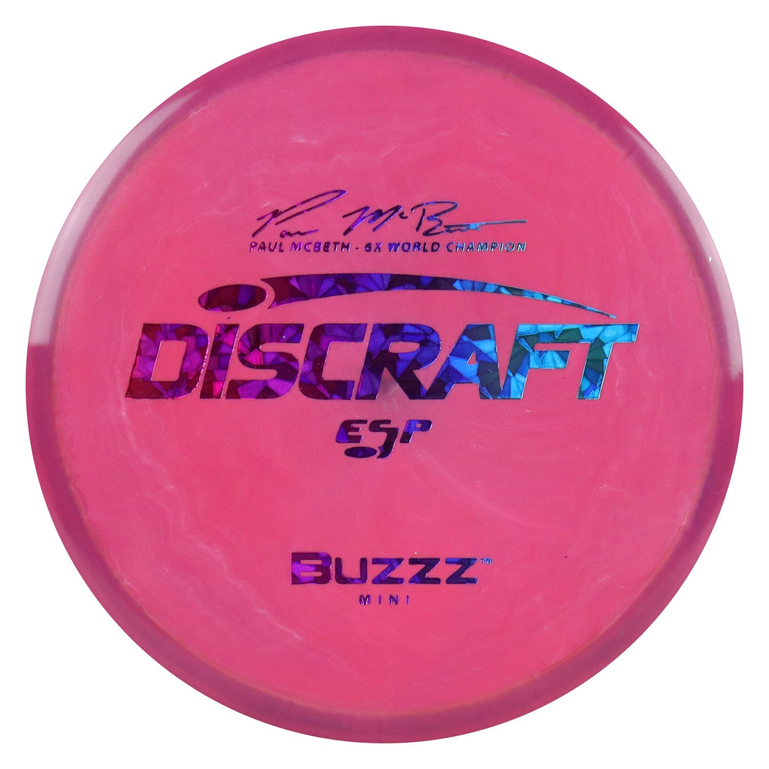 Discraft Disc Golf Paul McBeth ESP Buzzz Mini 6" Thrower or Marker Choose Exact Mini Disc