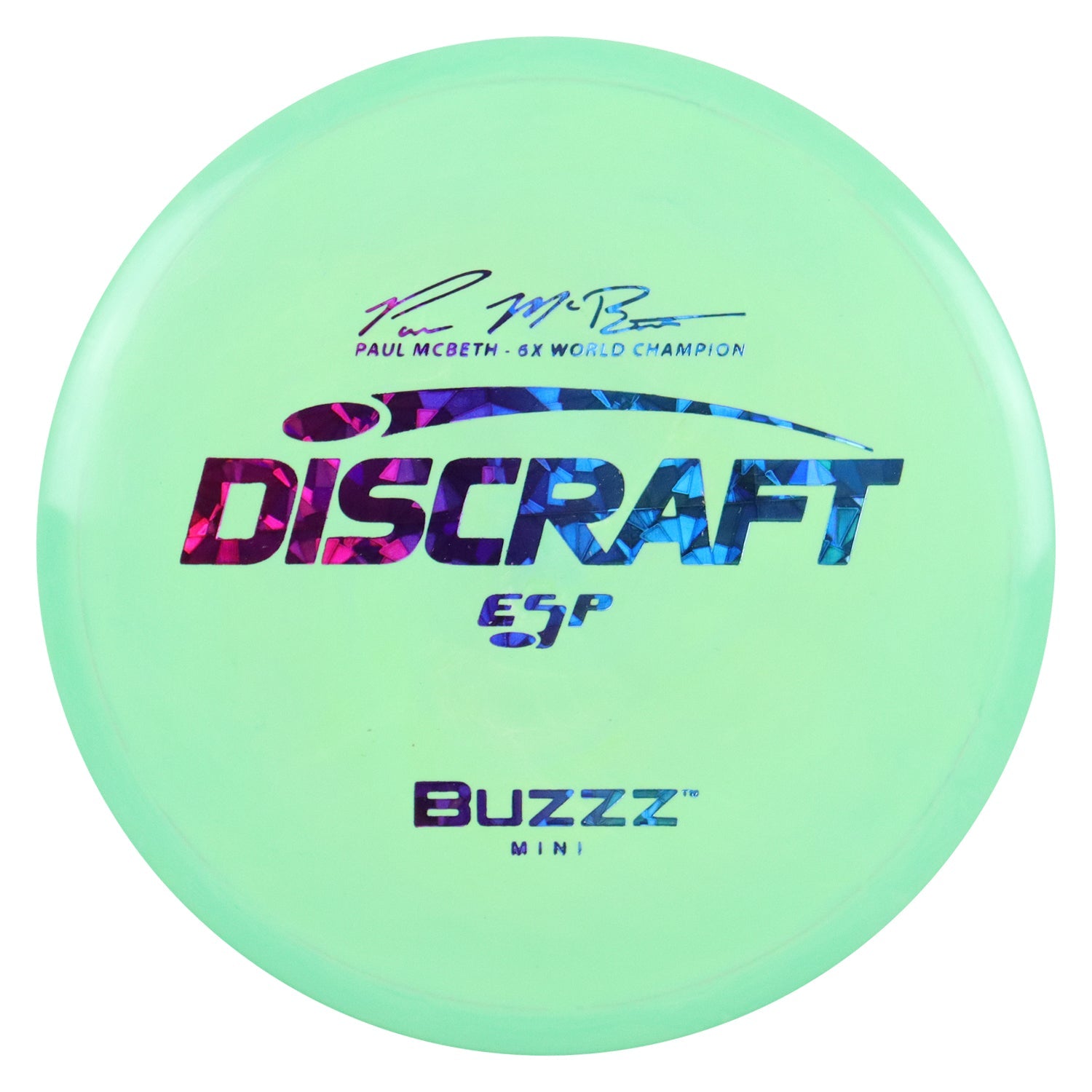 Discraft Disc Golf Paul McBeth ESP Buzzz Mini 6" Thrower or Marker Choose Exact Mini Disc