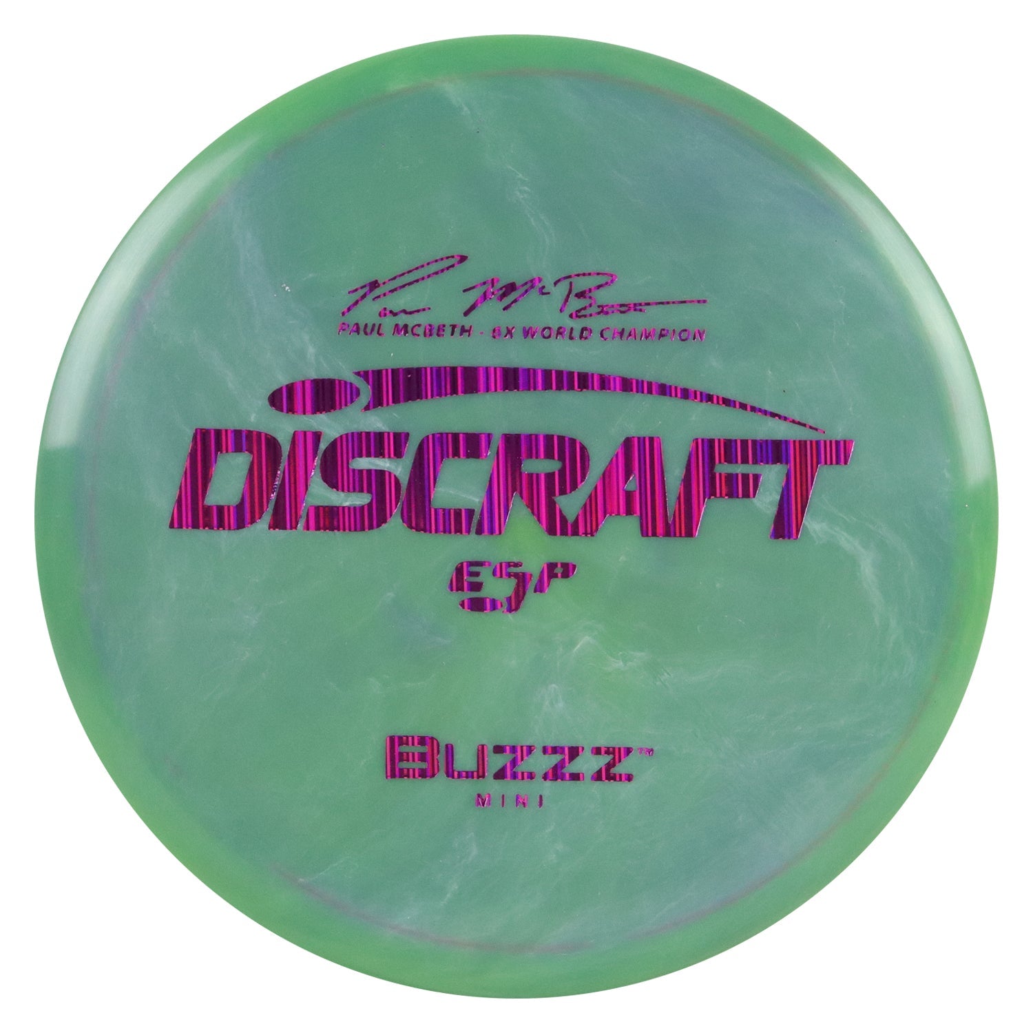 Discraft Disc Golf Paul McBeth ESP Buzzz Mini 6" Thrower or Marker Choose Exact Mini Disc