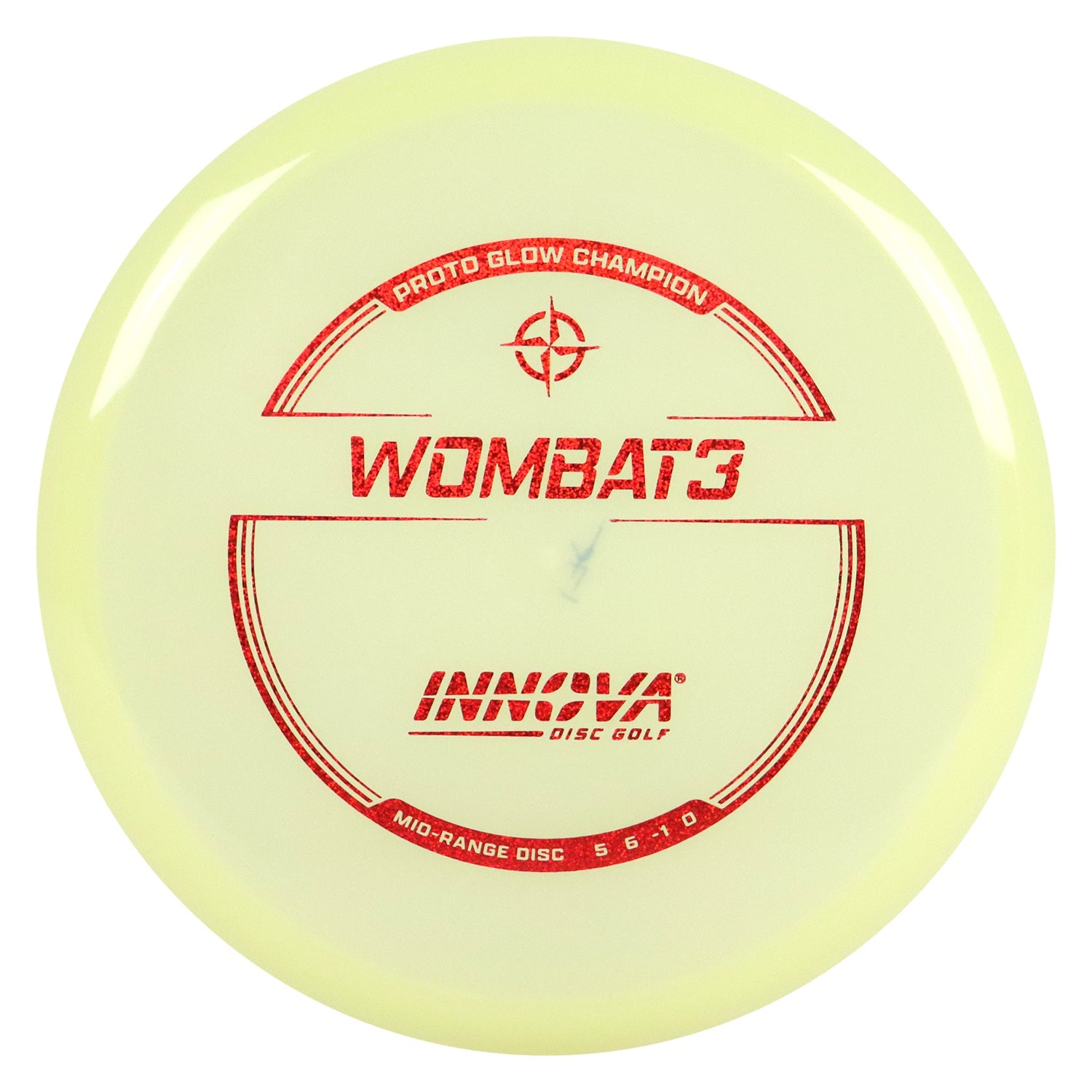 Innova Disc Golf Proto Glow Champion Wombat3 Midrange 5/6/-1/0 - Choose Exact Disc