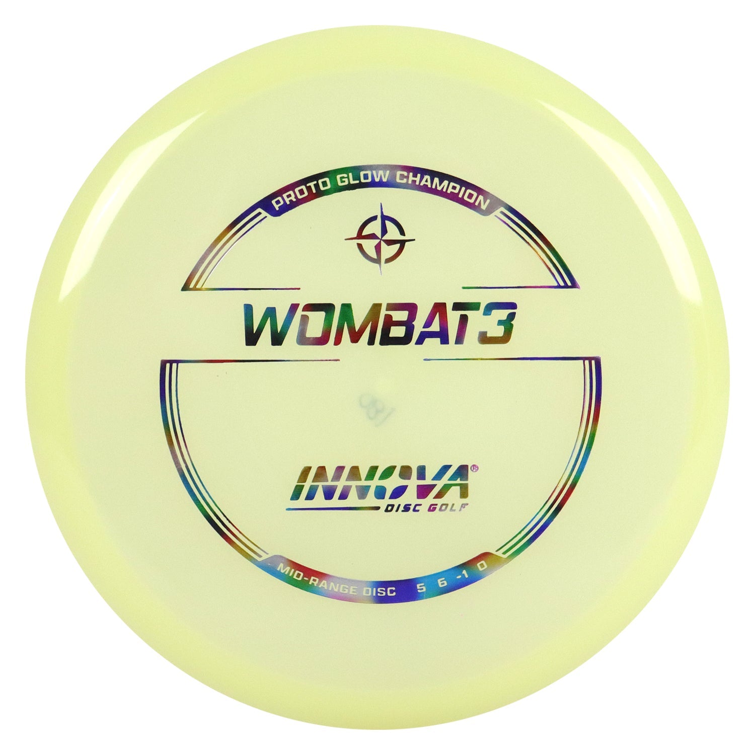 Innova Disc Golf Proto Glow Champion Wombat3 Midrange 5/6/-1/0 - Choose Exact Disc