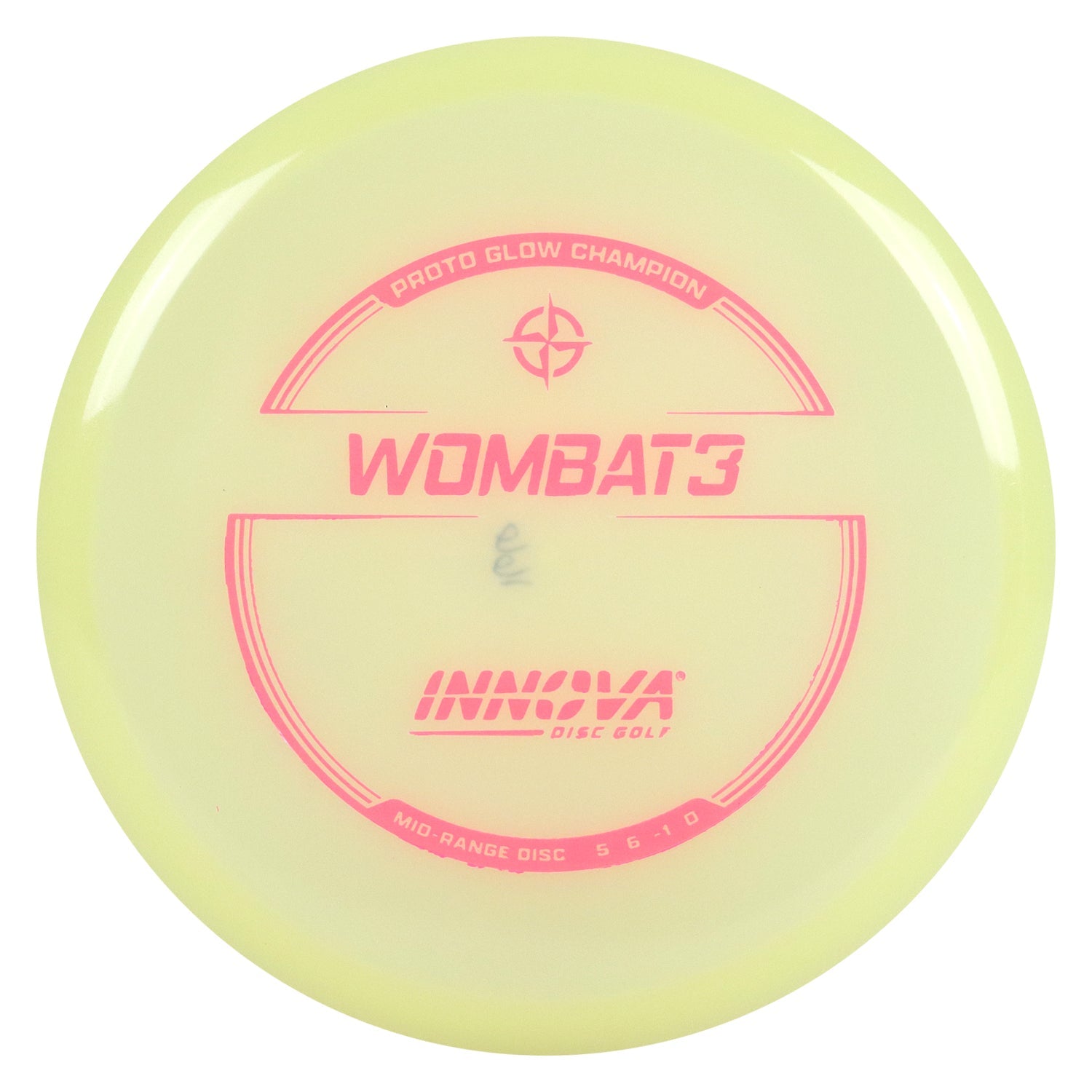 Innova Disc Golf Proto Glow Champion Wombat3 Midrange 5/6/-1/0 - Choose Exact Disc