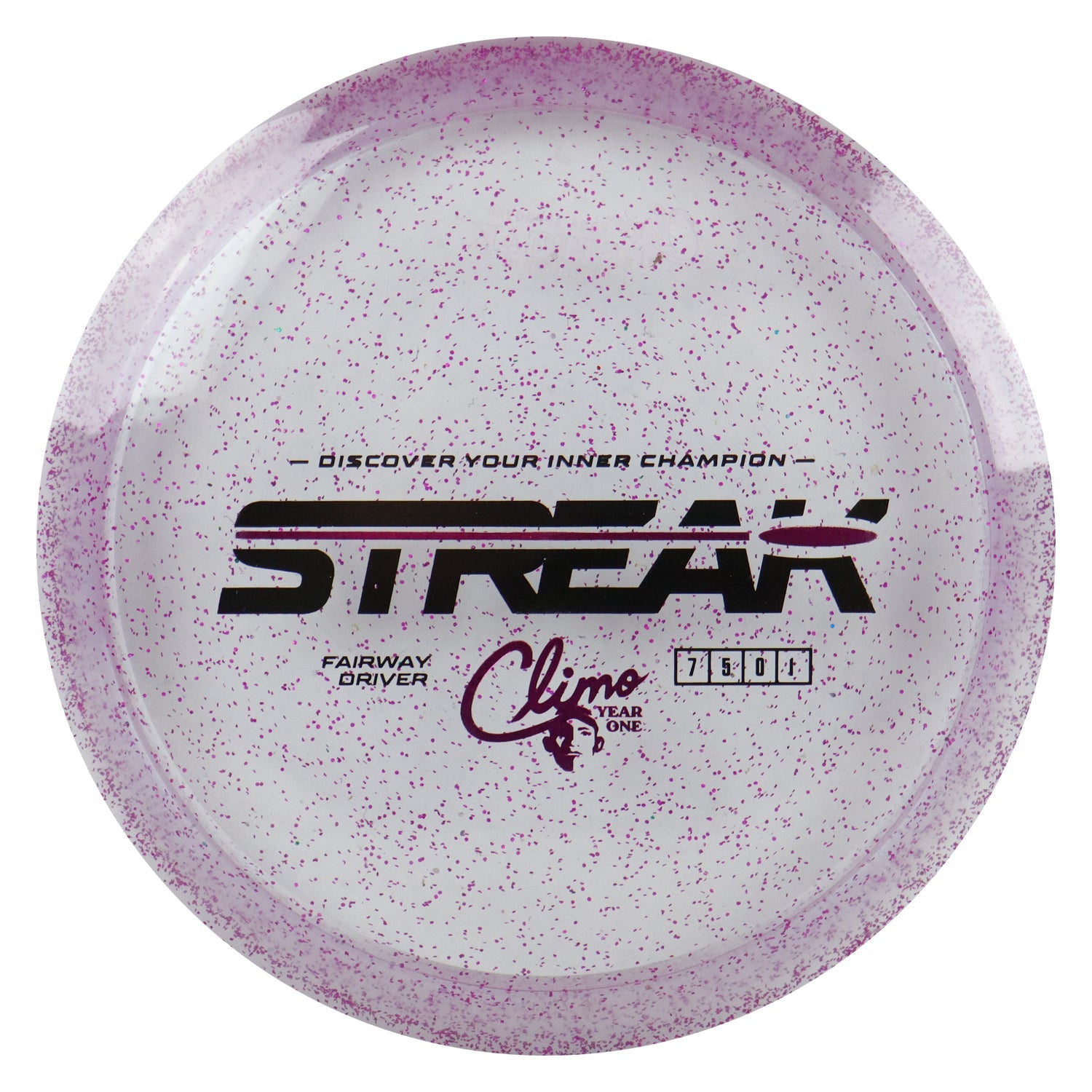 Climo Disc Golf Victory Line Sparkle Year 1 Streak Fairway Driver 7/5/0/1 - Choose Exact Disc