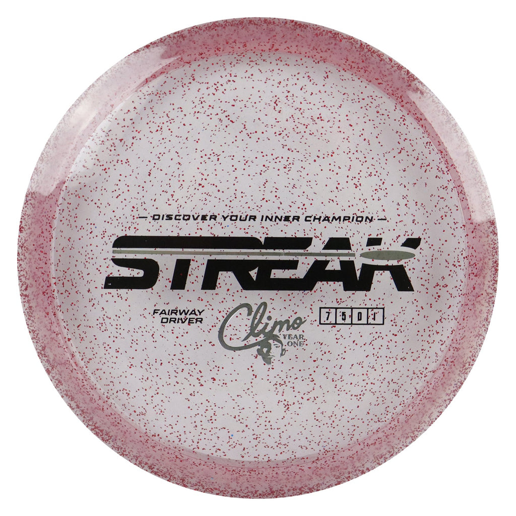 Climo Disc Golf Victory Line Sparkle Year 1 Streak Fairway Driver 7/5/0/1 - Choose Exact Disc