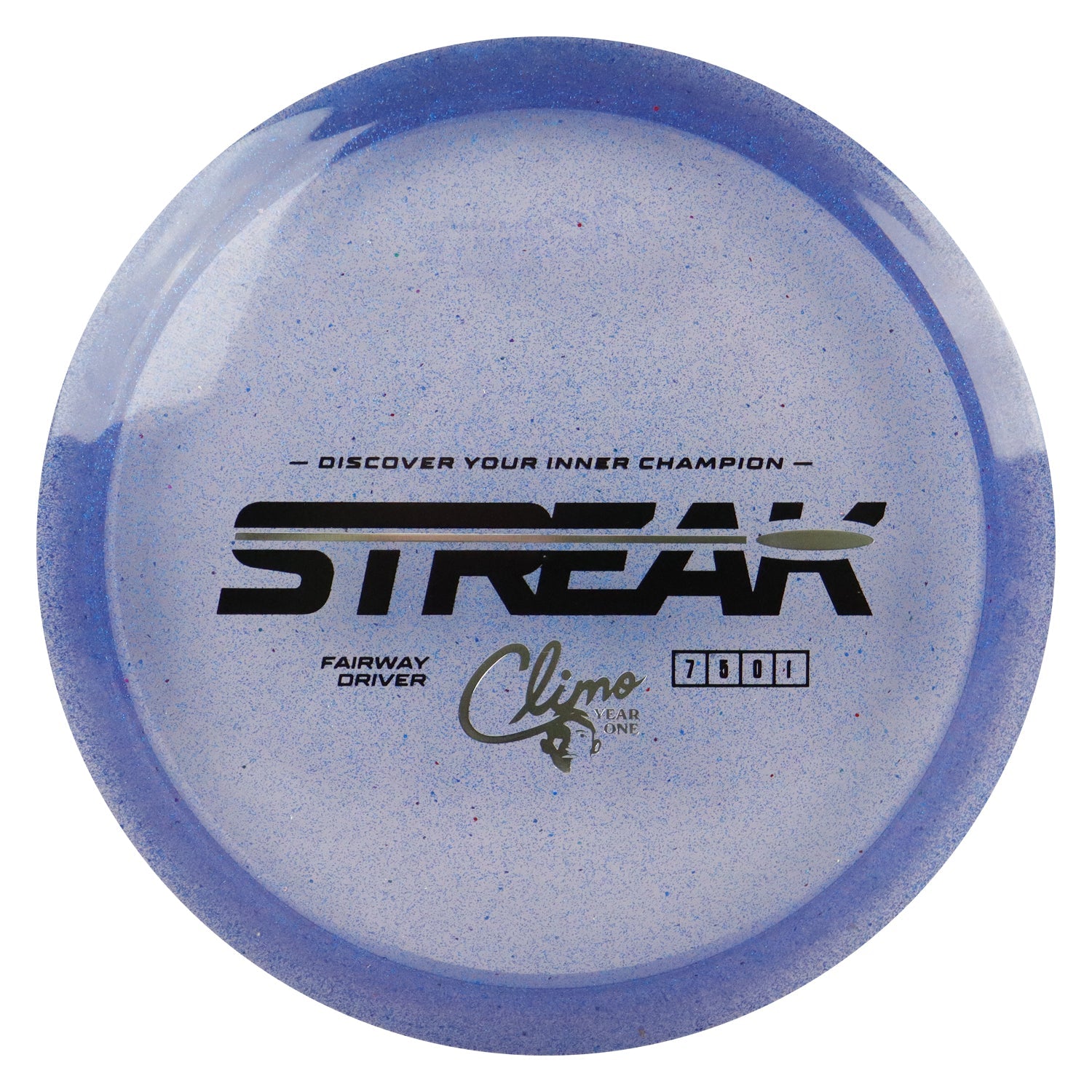 Climo Disc Golf Victory Line Sparkle Year 1 Streak Fairway Driver 7/5/0/1 - Choose Exact Disc