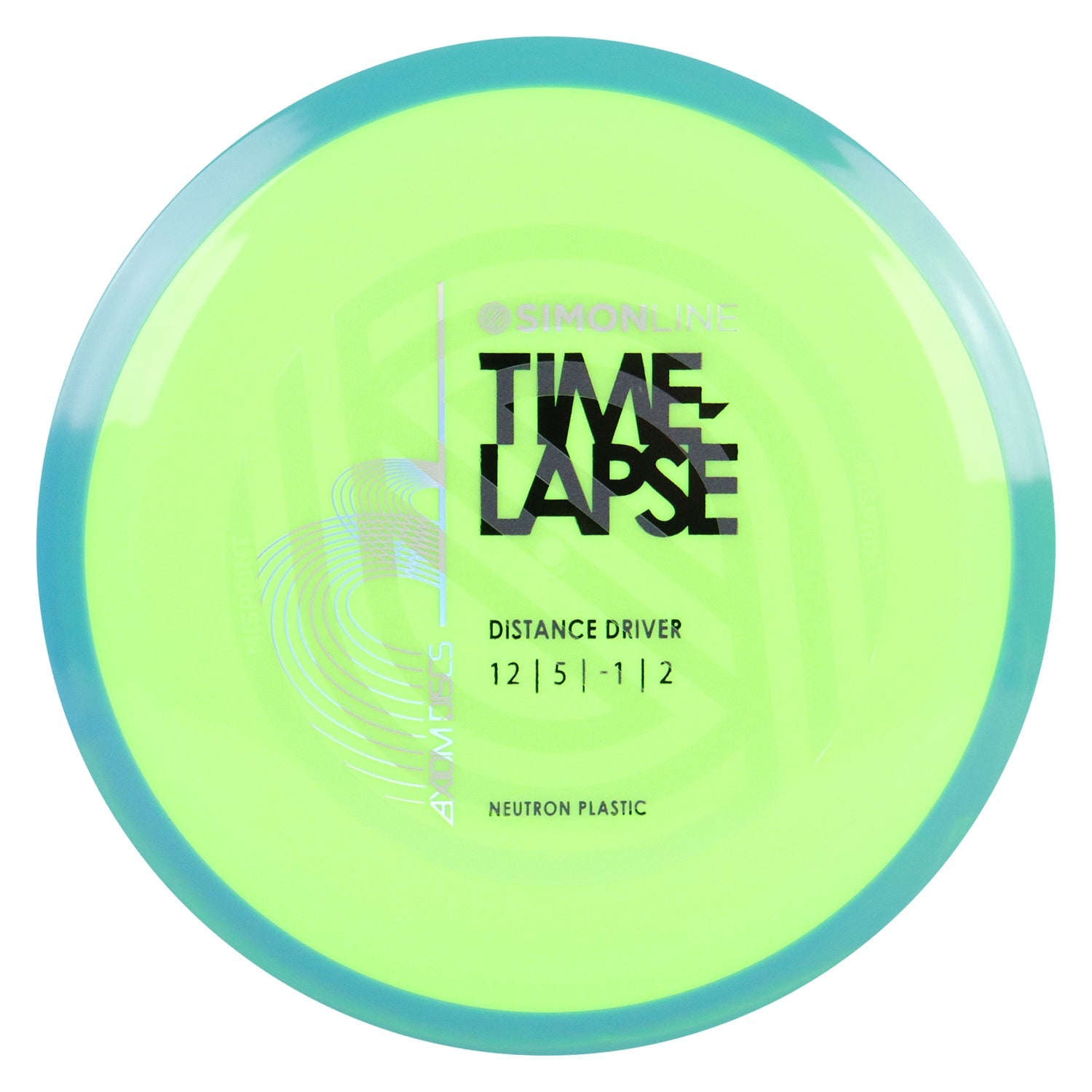Axiom Disc Golf Simon Line Neutron Time-Lapse Retooled Misprint Distance Driver 12/5/-1/2