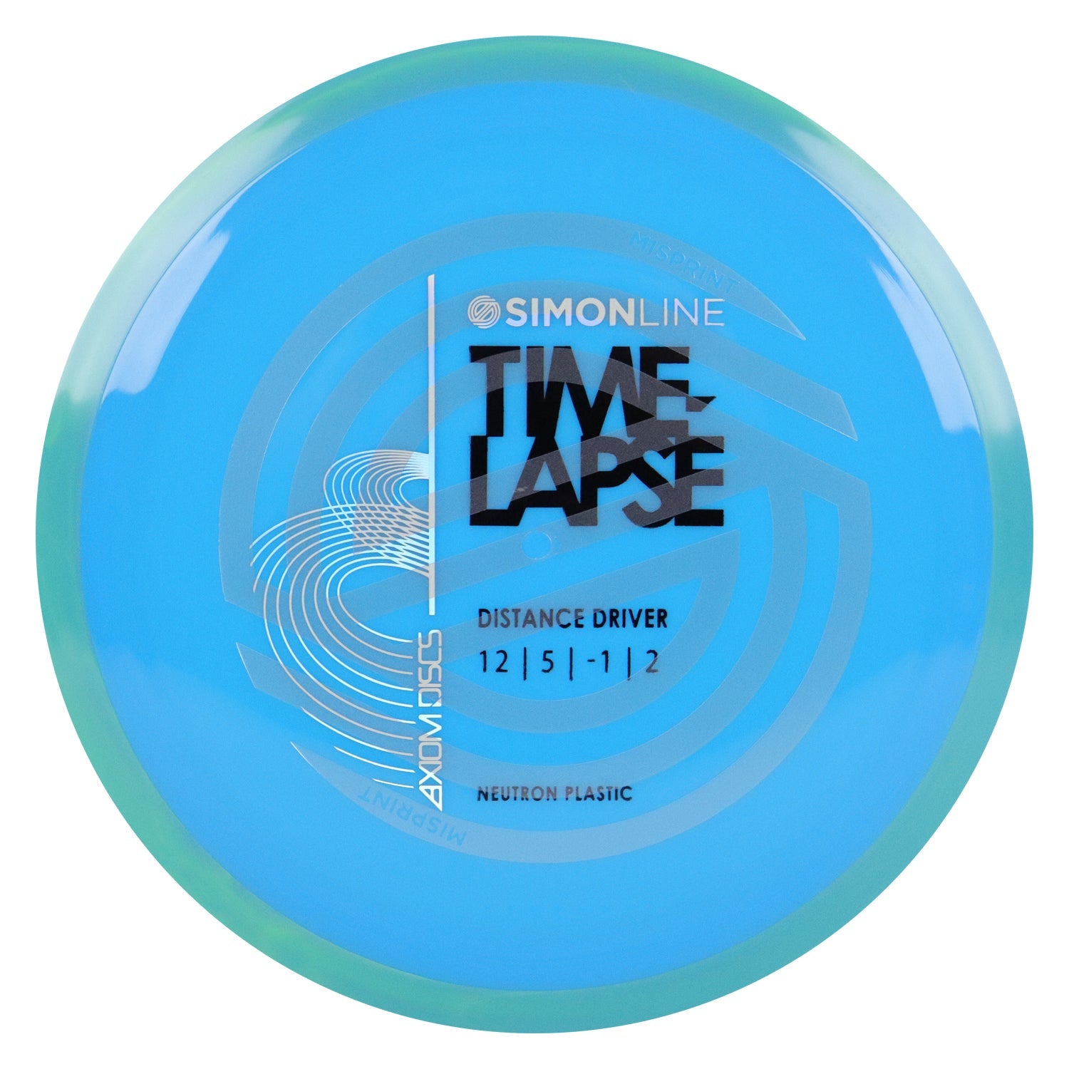 Axiom Disc Golf Simon Line Neutron Time-Lapse Retooled Misprint Distance Driver 12/5/-1/2