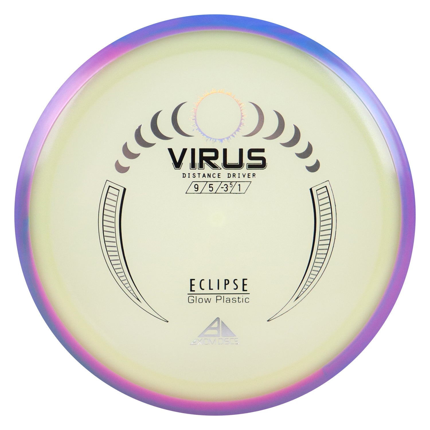 Axiom Disc Golf Eclipse Glow Virus Distance Driver 9/5/-3.5/1 - Choose Exact Disc