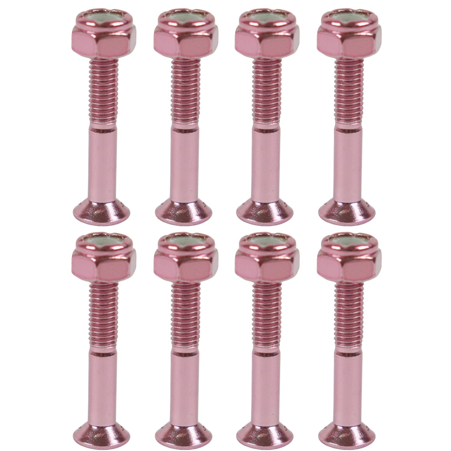 Dime Bag Skateboard Truck 1.25" Pink Hardware Refresh Kit with Nuts, Spacers, Washers