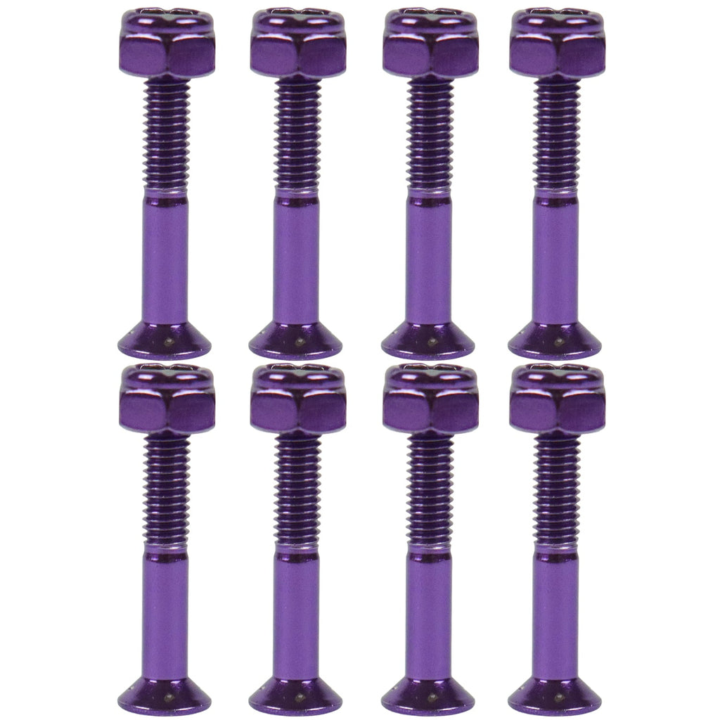 Dime Bag Skateboard Truck 1.25" Purple Hardware Refresh Kit with Nuts, Spacers, Washers