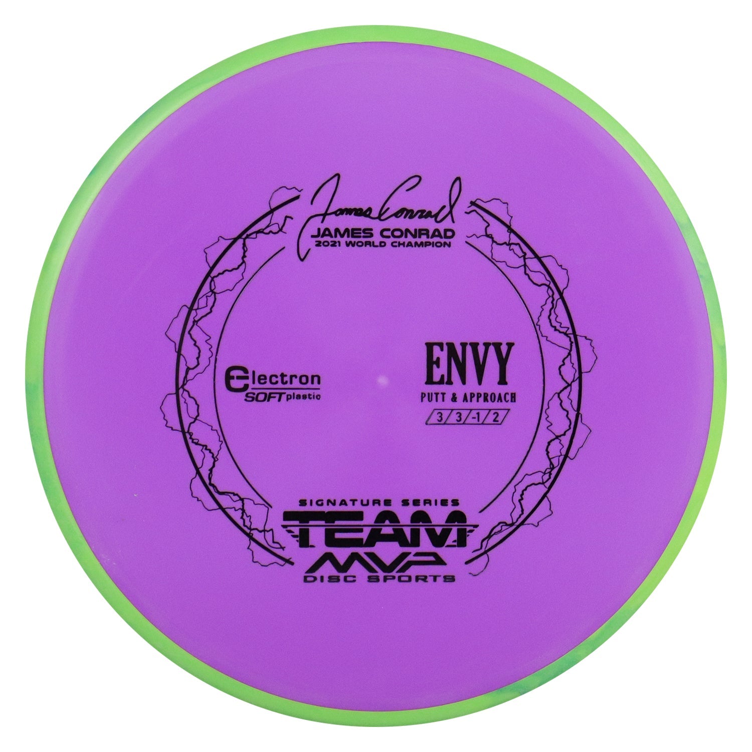 Axiom Disc Golf Electron Envy Soft Putter 3/3/0/2 - Choose Exact Disc