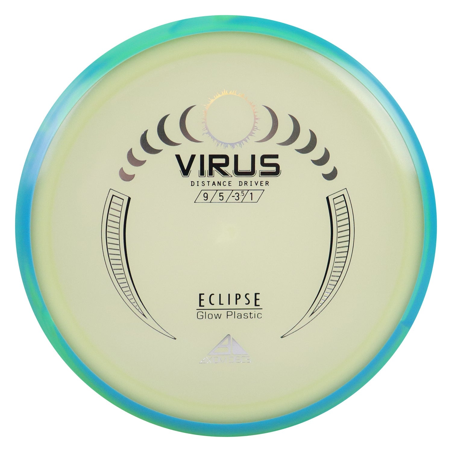 Axiom Disc Golf Eclipse Glow Virus Distance Driver 9/5/-3.5/1 - Choose Exact Disc