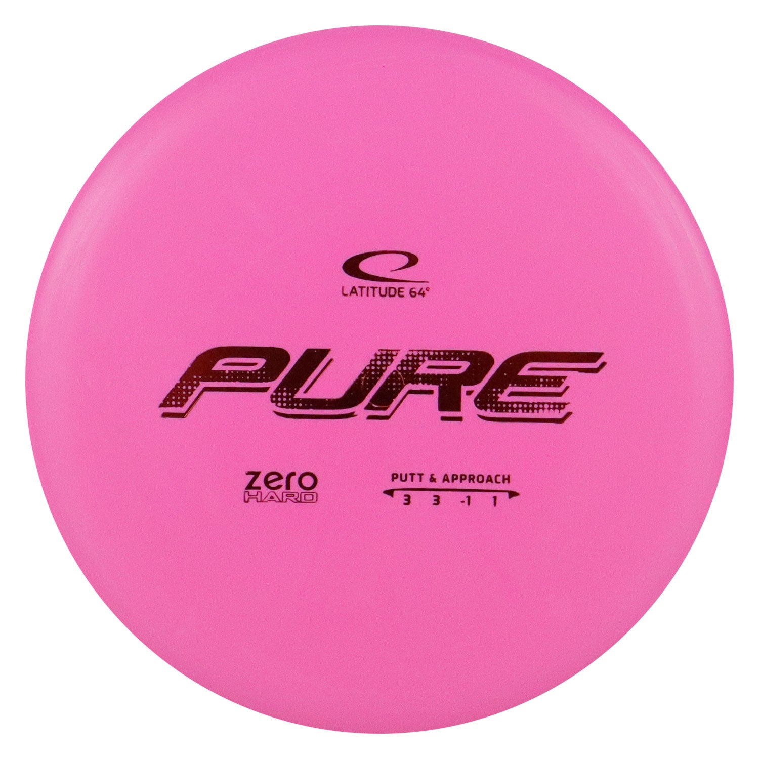 Latitude 64 Disc Golf Zero Hard Pure Putter 3/3/-1/1 - Choose Exact Disc