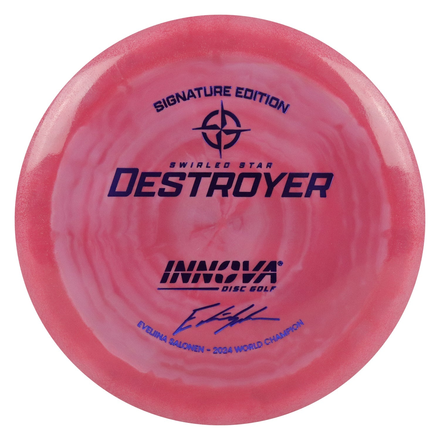 Innova Disc Golf Evelina Salonen 2024 World Champion Swirled Star Destroyer - Choose Exact Disc
