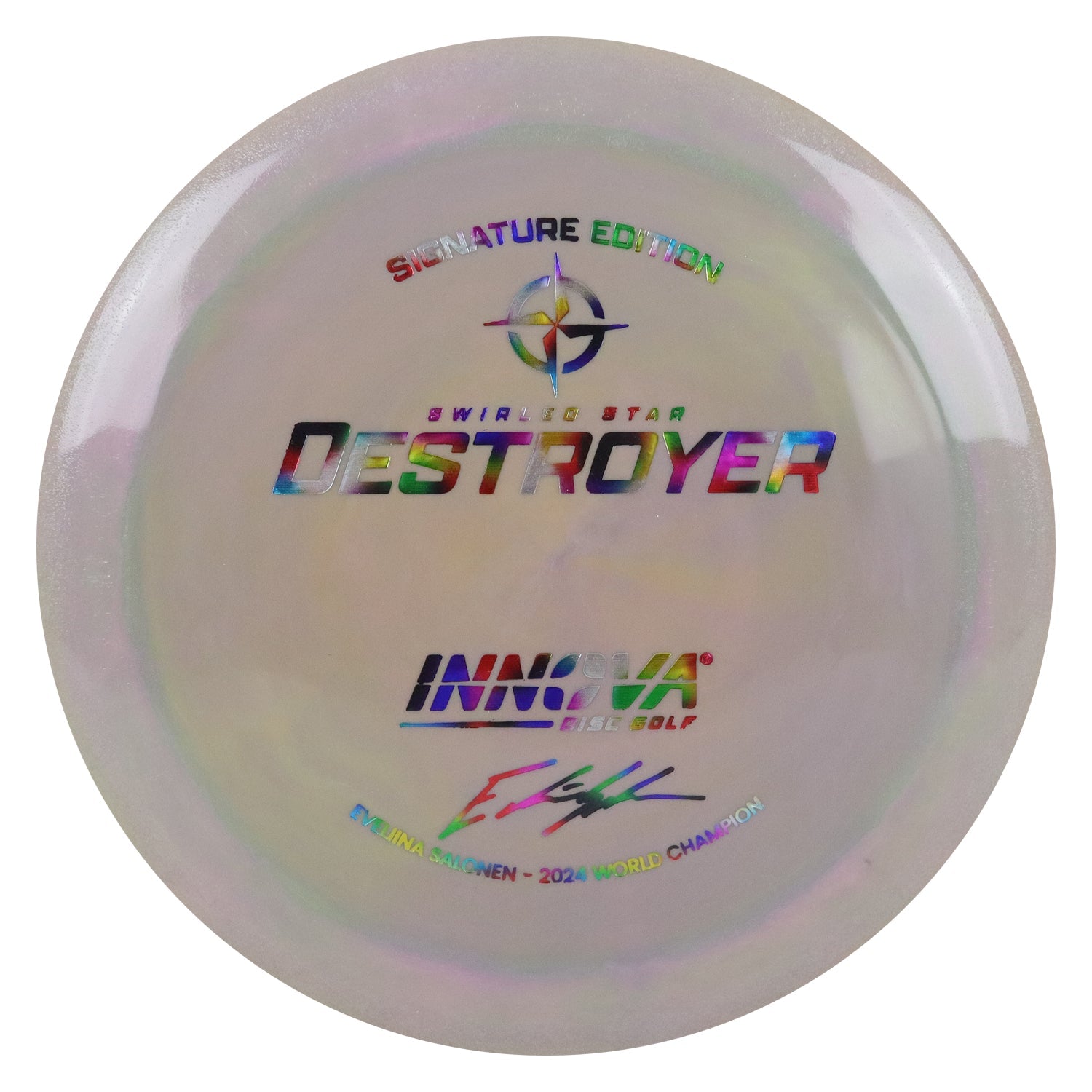 Innova Disc Golf Evelina Salonen 2024 World Champion Swirled Star Destroyer - Choose Exact Disc