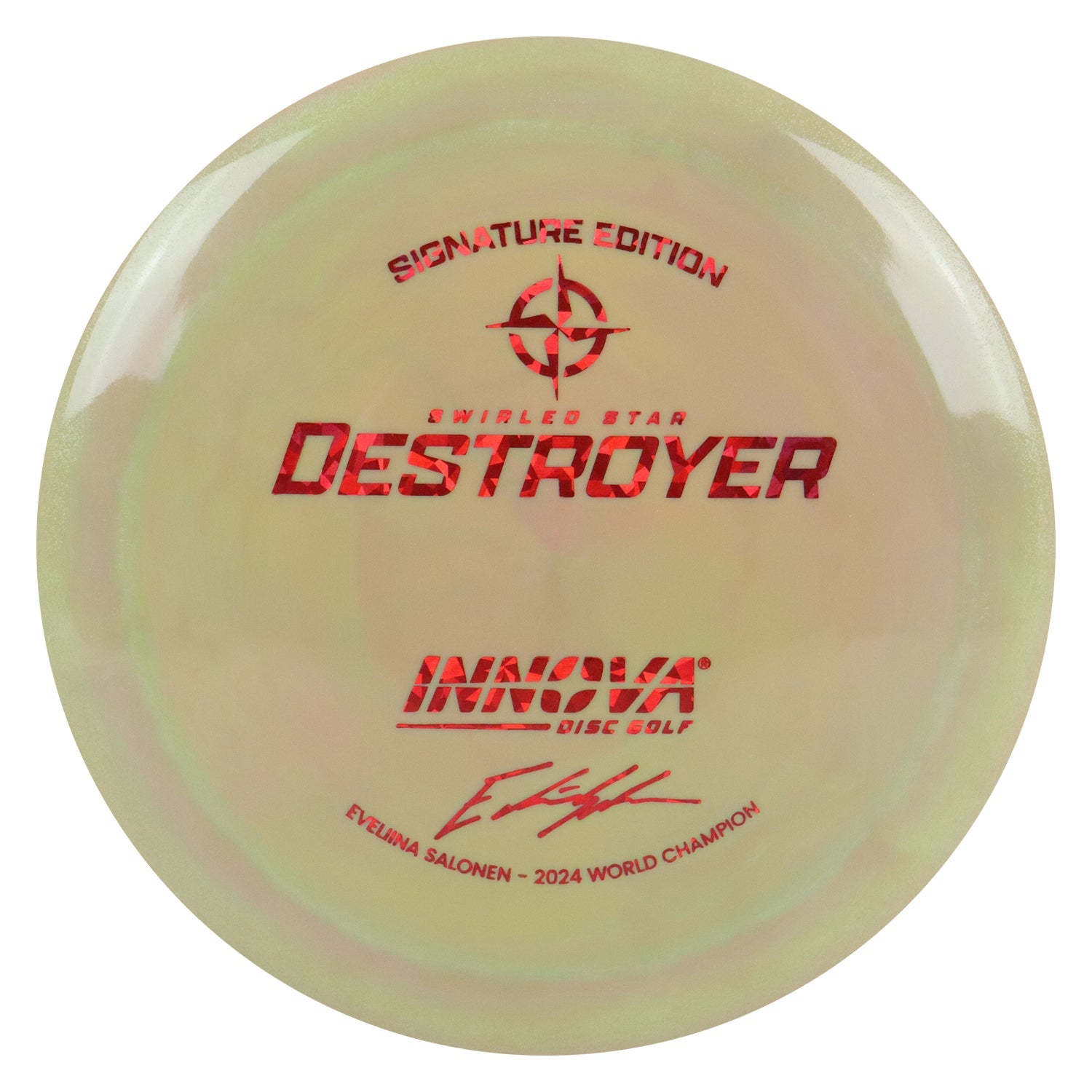 Innova Disc Golf Evelina Salonen 2024 World Champion Swirled Star Destroyer - Choose Exact Disc