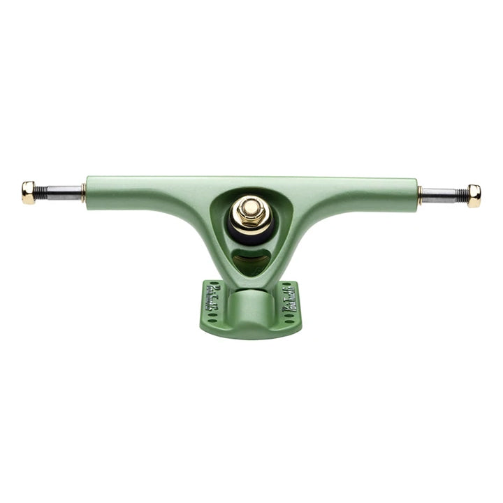 Paris Longboard Trucks Kit (Tropic Green) With Blood Orange 65mm Wheels & Independent Bearings