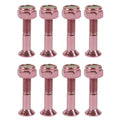 Dime Bag Skateboard Mounting Hardware 1" Phillips Pink Nuts and Bolts