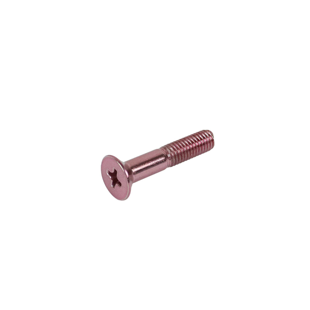 Dime Bag Skateboard Mounting Hardware 1" Phillips Black and Pink Nuts and Bolts