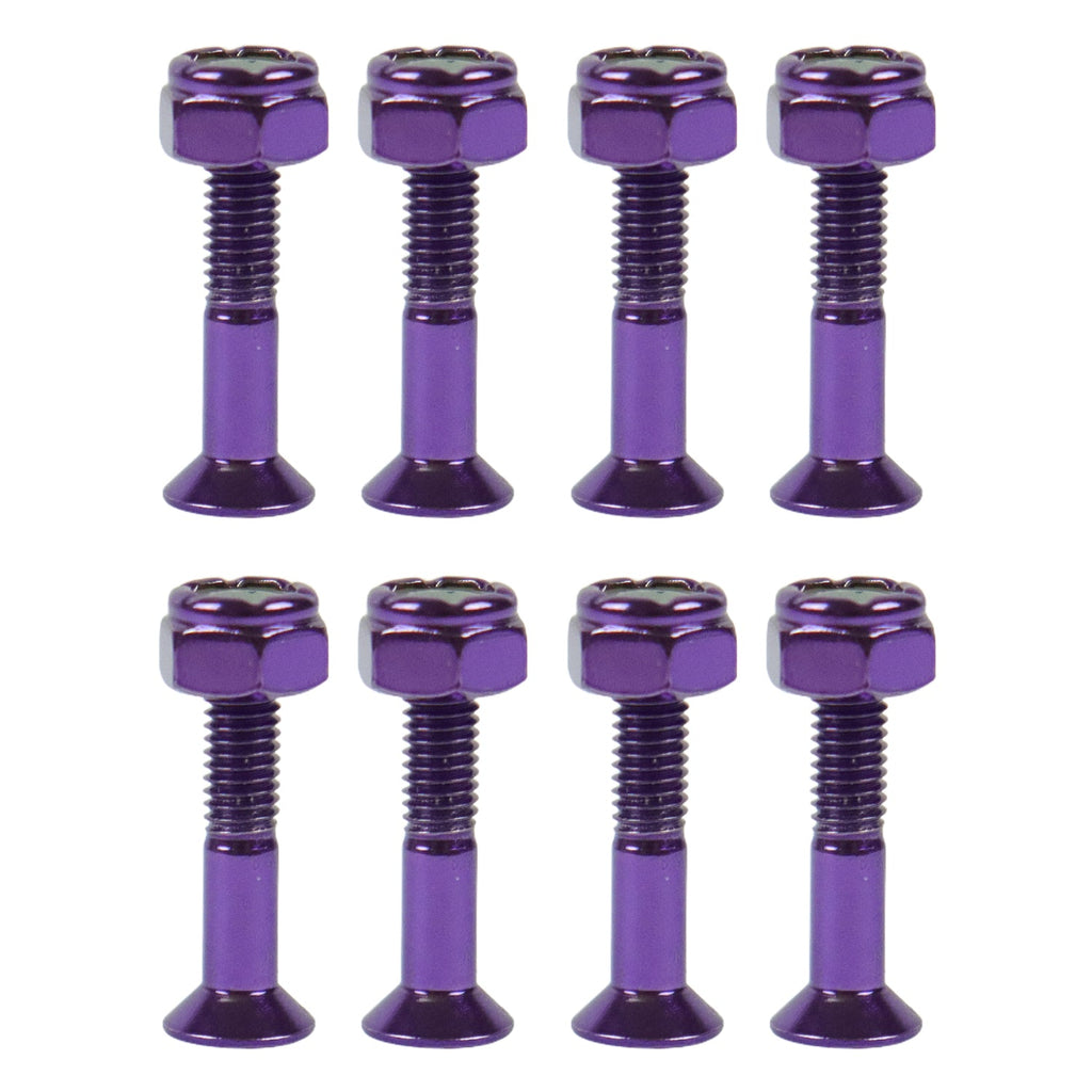 Dime Bag Skateboard Truck 1" Purple Hardware Refresh Kit with Nuts, Spacers, Washers