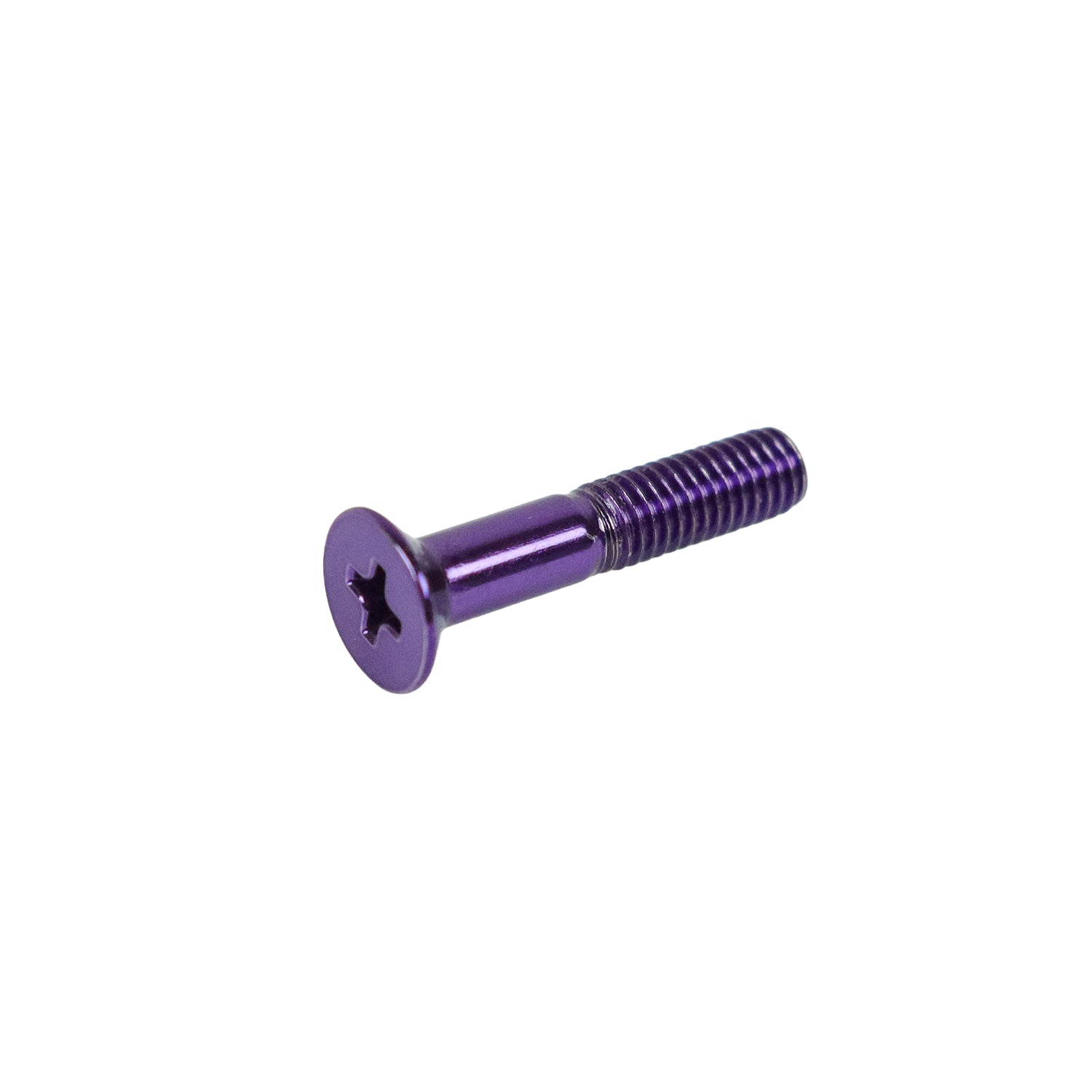 Dime Bag Skateboard Mounting Hardware 1" Phillips Purple Nuts and Bolts