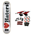 DGK Skateboard Complete Haters White 7.75" x 31.5"