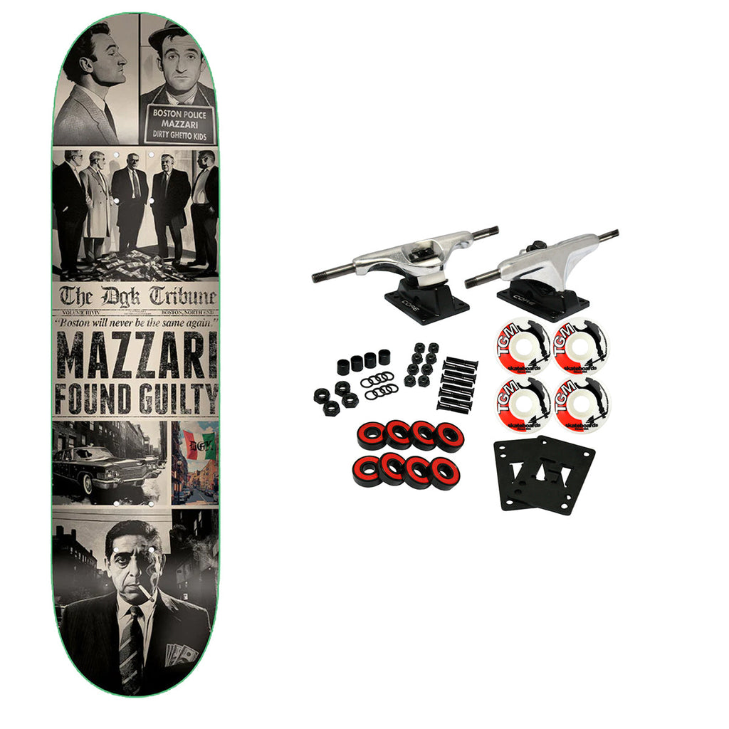 DGK Skateboard Complete Will Mazzari Gangland 8.25" x 31.85"