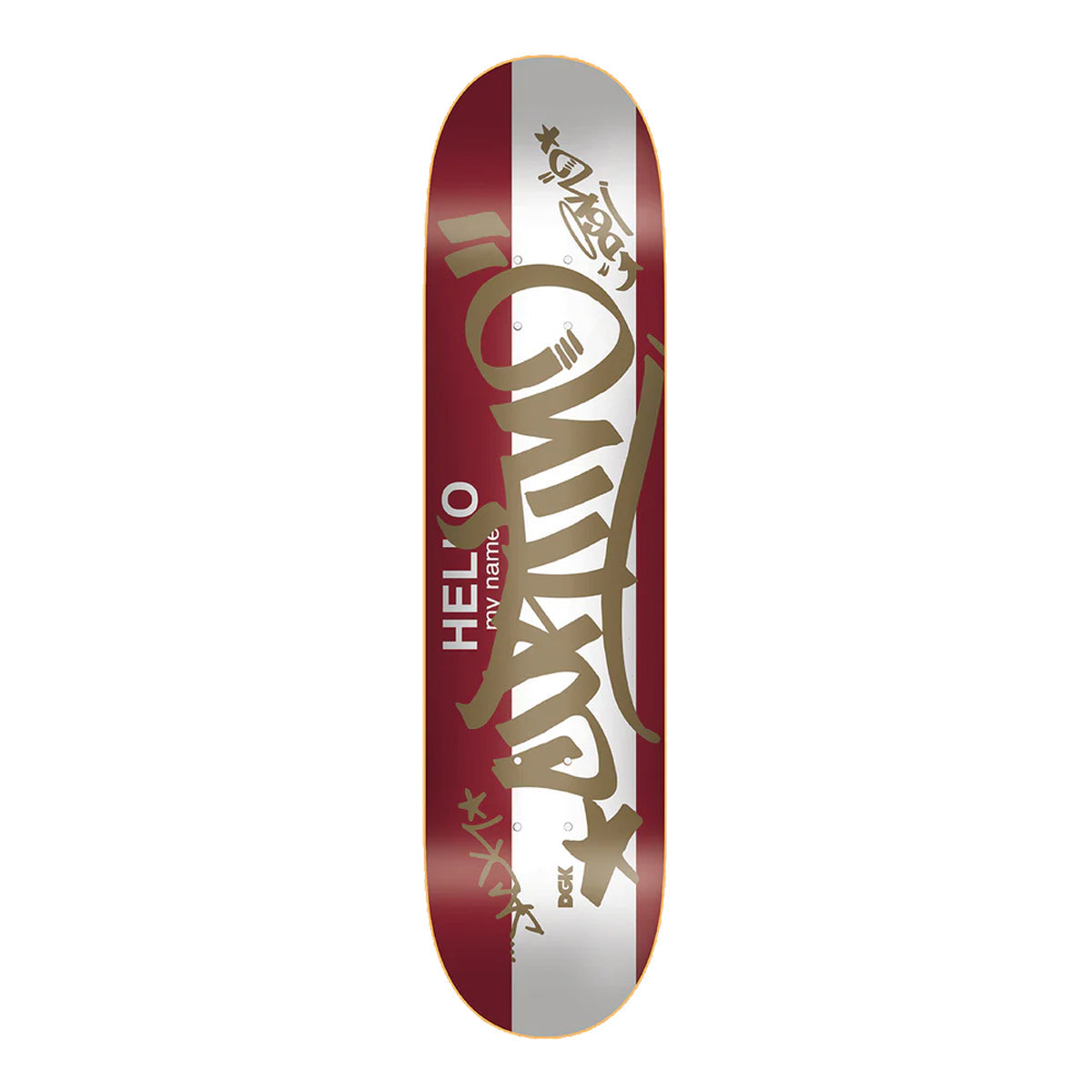 DGK Skateboard Complete Jack Curtin Hello 8.1" x 31.85"